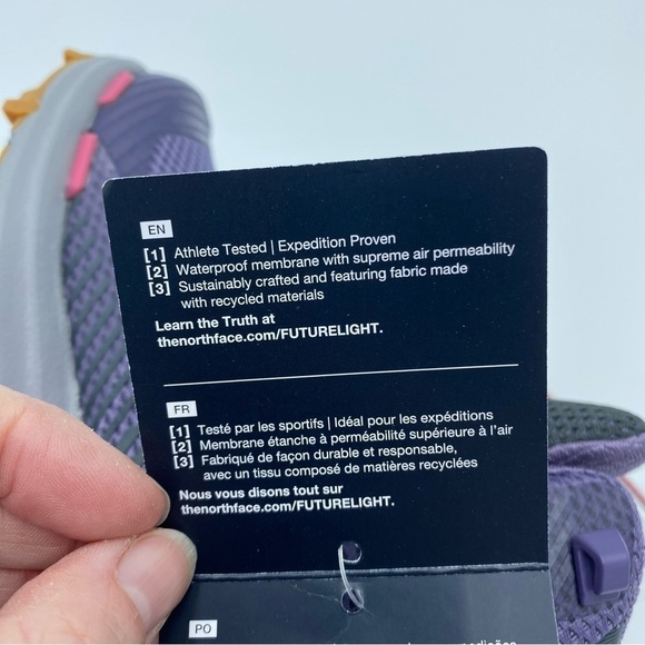 THE NORTH FACE NEW Vectiv Fastpack Mid Futurelight Lunar Slate/Asphalt Grey 5&7 - Picture 6 of 12